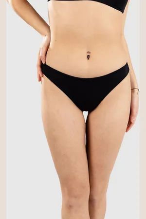 Volcom Simply Seamless Cheekini Bikini Bottom negro