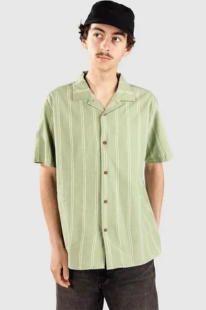 Vissla Glider Dobby Eco Camisa verde
