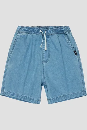 Quiksilver Taxer Denim Kids Pantalones Cortos azul