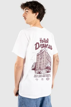 Dravus Retro Hotel Camiseta blanco