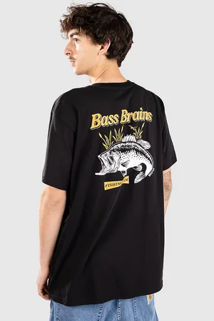 Brixton Bass Brains Camiseta negro