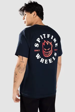 Spitfire Live To Burn Classic Camiseta azul