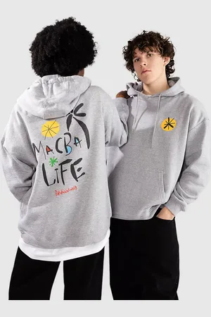 Macba Life Palm Sudadera con Capucha gris