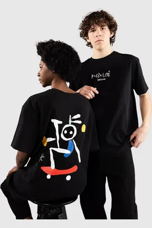 Macba Life Skateboy Camiseta negro