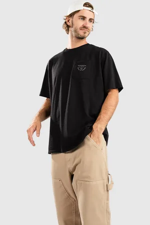 Patagonia Forge Mark Crest Pocket Responsibili Camiseta negro