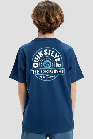 Quiksilver Ev Summer Road Kids Camiseta azul
