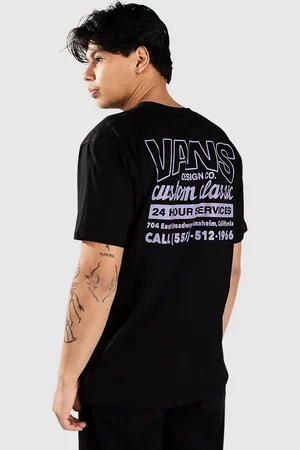 Vans Shop Front Camiseta negro