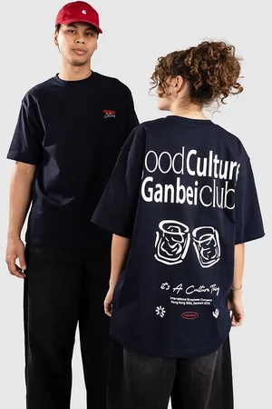 Woodbird WBBaine Ganbei Camiseta azul