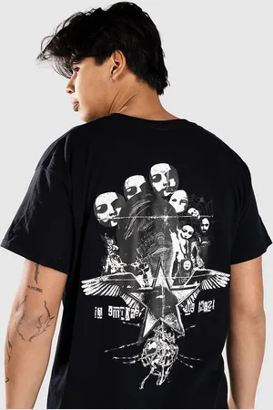 Empyre Dark Punk Collage Camiseta negro