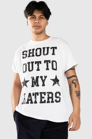 Ninth Hall Shoutout To My Haters Camiseta blanco