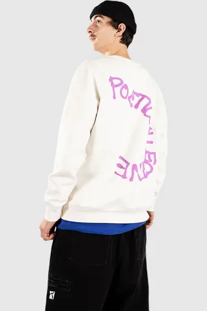 Poetic Collective Arm Tribal Sudadera con Capucha blanco