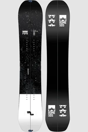 Rome Uprise 2024 Splitboard negro