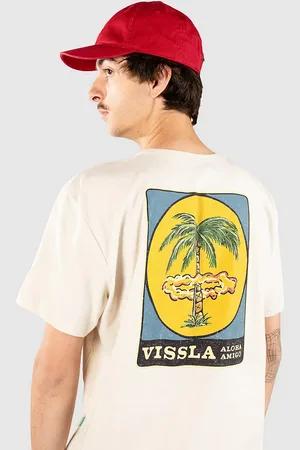 Vissla Atomic Palms Organic T-Camisa