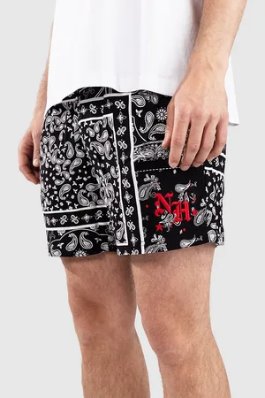 Ninth Hall Paisley Rayon Pantalones Cortos estampado