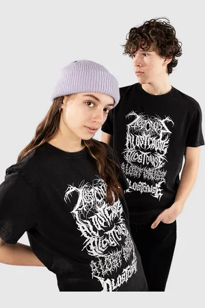 A Lost Cause Dark Omens Vintage Camiseta negro