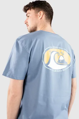 Quiksilver Ev Flower Chaos Camiseta azul