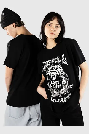 A Lost Cause Coffee Camiseta negro