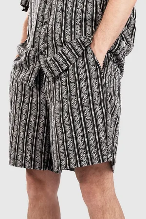 Quiksilver Taxer Jacquard Street Way Pantalones Cortos negro