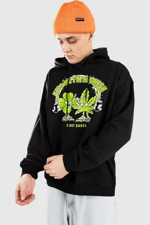 A Lost Cause Highish Sudadera con Capucha negro