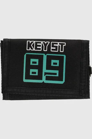 Key Street 89 Tri Fold Cartera negro