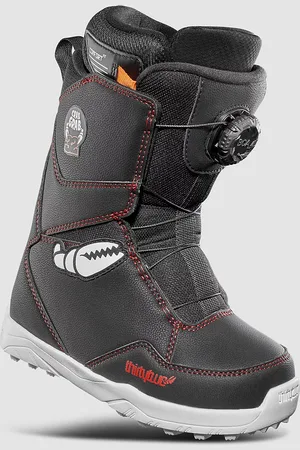 Thirtytwo Lashed BOA Crab Grab 2025 Kids Botas Snowboard negro
