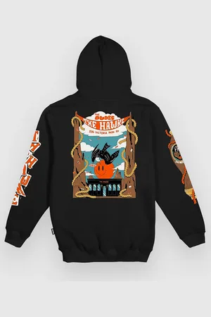 The Dudes Hawke Seasonal Sudadera con Capucha negro