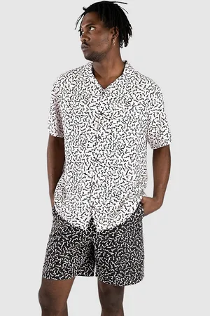 Volcom Asphalt Beach Camisa negro