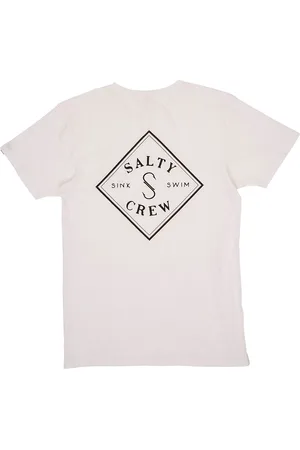 Salty Crew Tippet Camiseta blanco