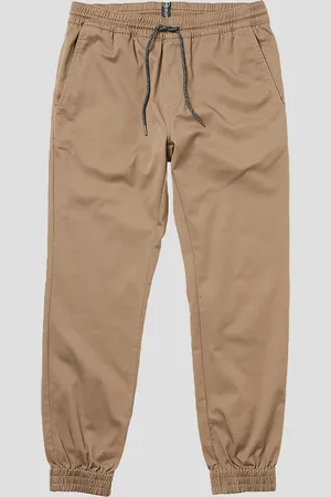 Volcom Frickin Slim Jogger Pantalones marrón