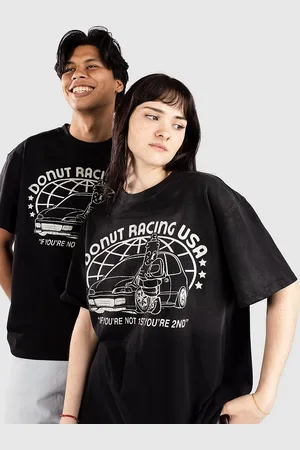 Donut Racing Usa Camiseta negro