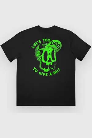 The Dudes Too Short Smokes Neon Classic Camiseta negro