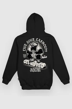 The Dudes Ripped Seasonal Sudadera con Capucha negro