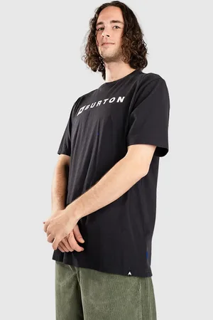 Burton Horizontal Mountain Camiseta negro