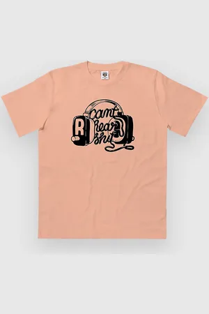 The Dudes Cant Hear Seasonal Camiseta rosado