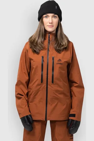 Jones Snowboards Shralpinist Strch Rec Chaqueta rojo