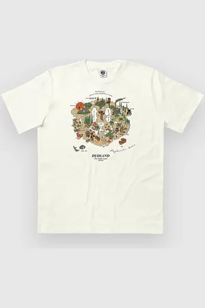 The Dudes Dudland Seasonal Camiseta blanco