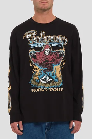 Volcom Stone Ghost Camiseta negro