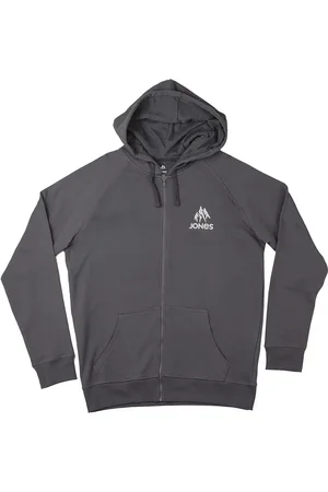 Jones Snowboards Truckee Sudadera con Cremallera gris