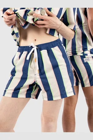 PARTY PANTS Sundays Stripe 2N1 Bañador marrón
