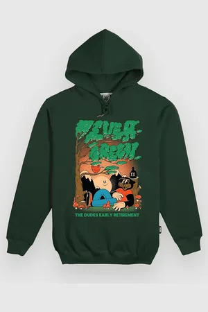 The Dudes Evergreen Seasonal Sudadera con Capucha verde