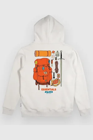 The Dudes Essentials Seasonal Sudadera con Capucha blanco