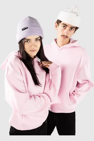 Urban classics Fluffy Sudadera con Capucha rosado