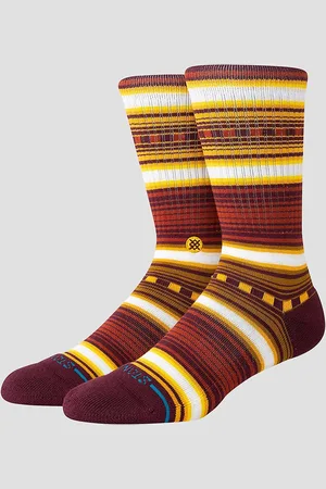 Stance Windy Pine Crew Socks rojo