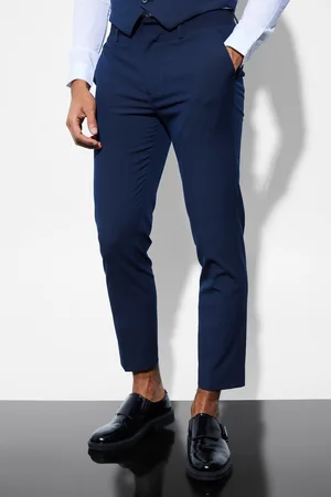 Pantalón de traje ajustado pesquero