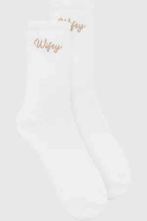 Boohoo Calcetines Wifey