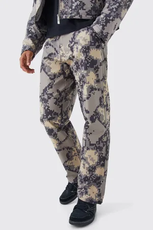 Boohoo Pantalón Holgado De Camuflaje Pixelado