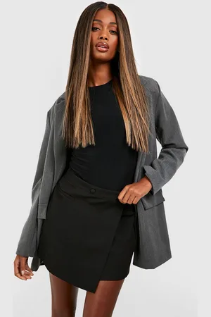 Boohoo Minifalda Entallada Cruzada