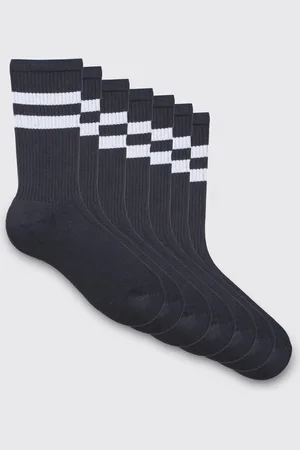 Boohoo Pack De 5 Pares De Calcetines Deportivos Con Rayas