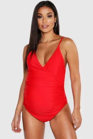 Boohoo Bañador Premamá Cruzado Realzador De Trasero