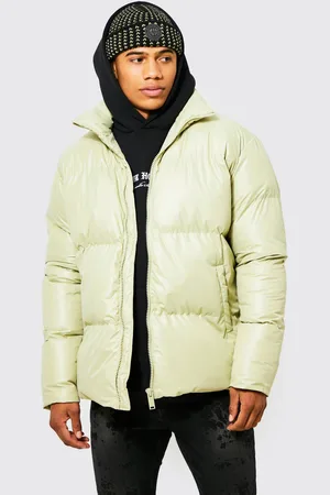 Boohoo Chaqueta Acolchada Oversize Con Cuello Alto